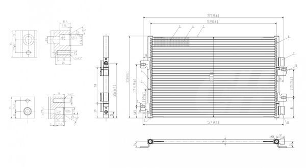Kondensatorius, oro kondicionierius HART 607 802