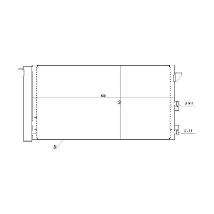 Kondensatorius, oro kondicionierius HART 608 050