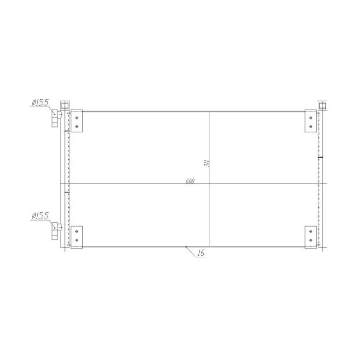 Kondensatorius, oro kondicionierius HART 608 052