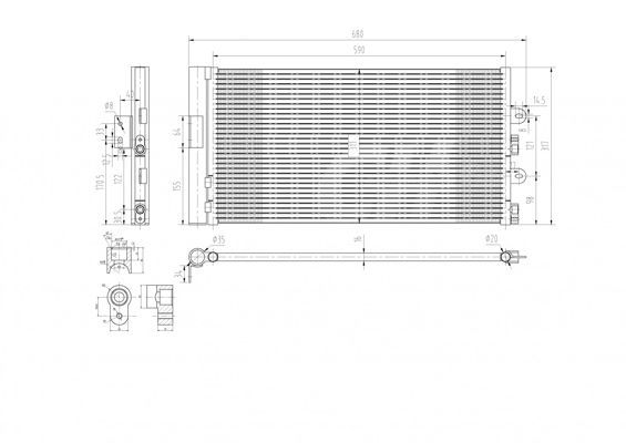 Kondensatorius, oro kondicionierius HART 608 681