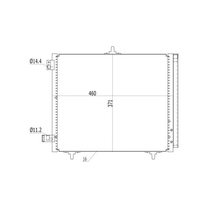 Kondensatorius, oro kondicionierius HART 610 256
