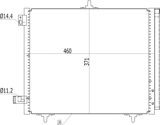 Kondensatorius, oro kondicionierius HART 610 256