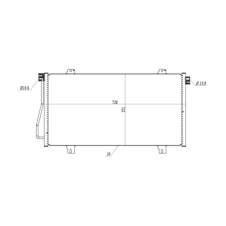 Kondensatorius, oro kondicionierius HART 611 207