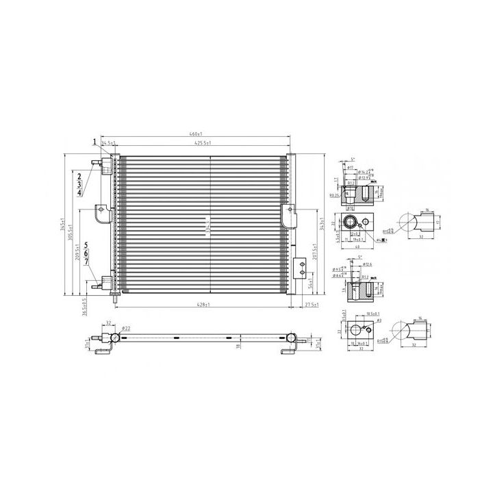 Kondensatorius, oro kondicionierius HART 611 221