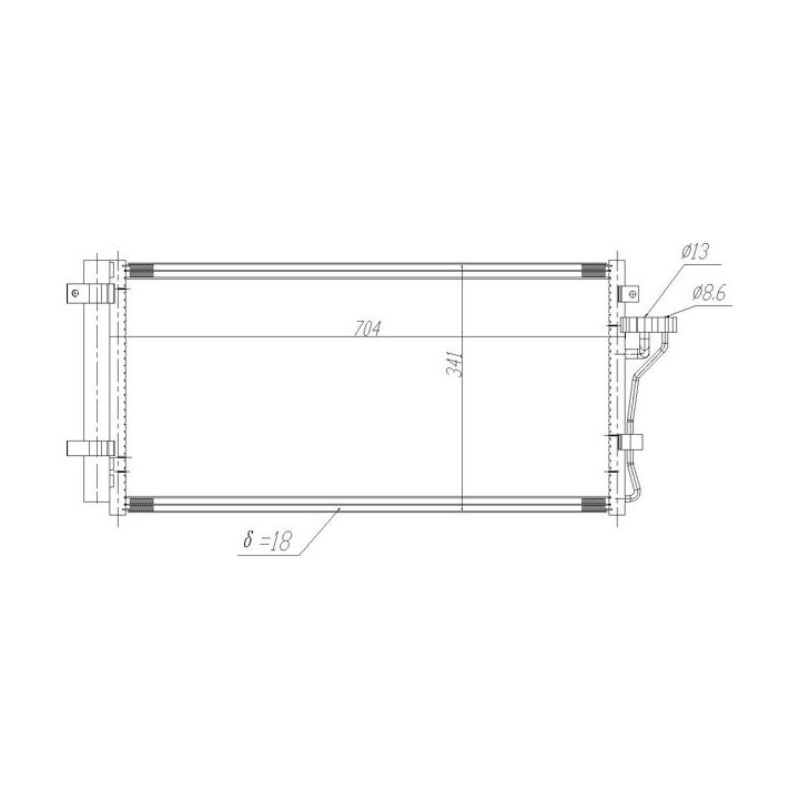 Kondensatorius, oro kondicionierius HART 611 238