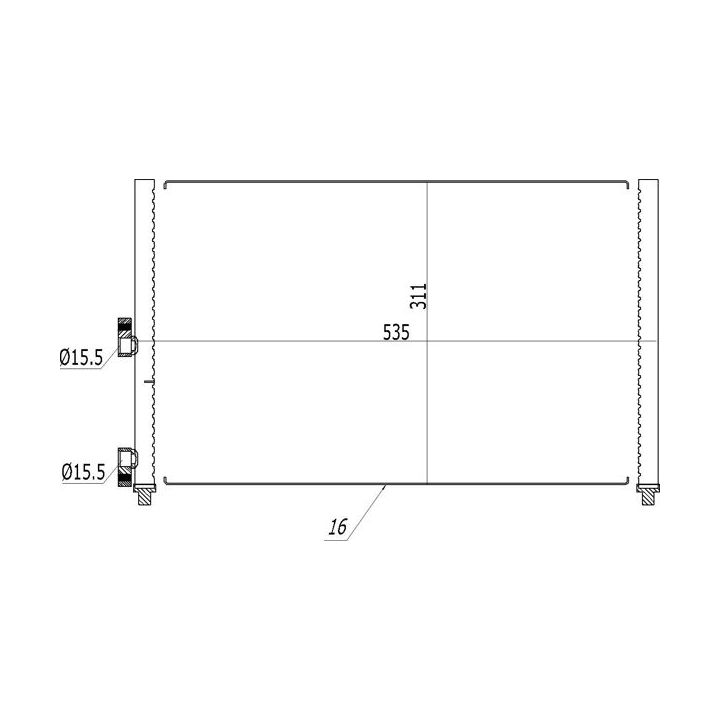 Kondensatorius, oro kondicionierius HART 612 163