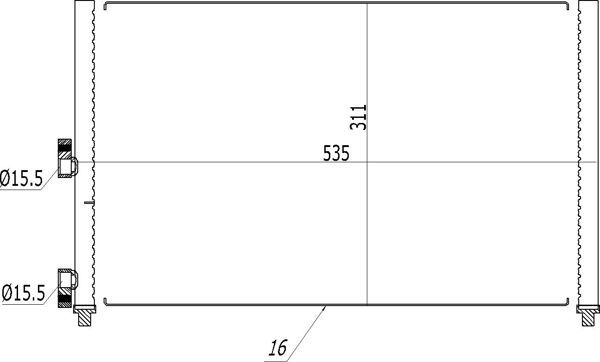 Kondensatorius, oro kondicionierius HART 612 163