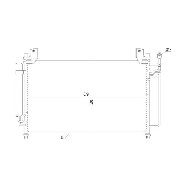 Kondensatorius, oro kondicionierius HART 612 247