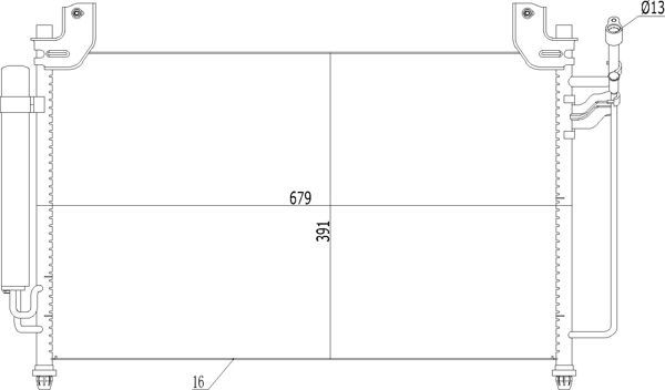 Kondensatorius, oro kondicionierius HART 612 247