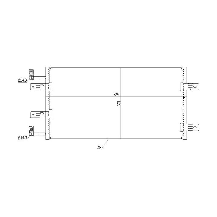Kondensatorius, oro kondicionierius HART 614 482