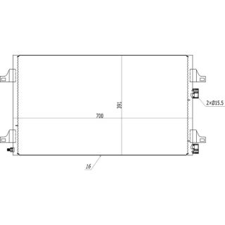 Kondensatorius, oro kondicionierius HART 614 487
