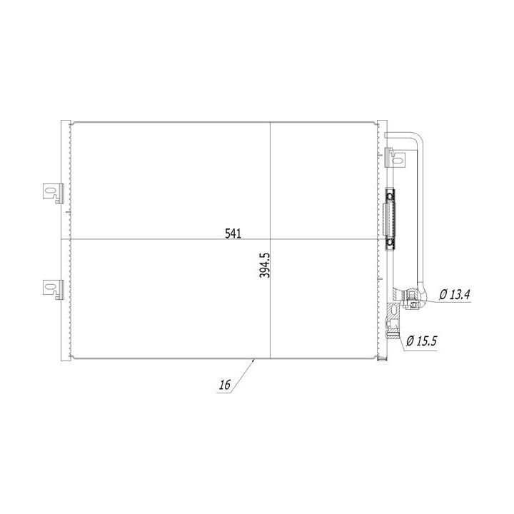 Kondensatorius, oro kondicionierius HART 614 502