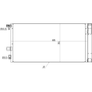 Kondensatorius, oro kondicionierius HART 614 504