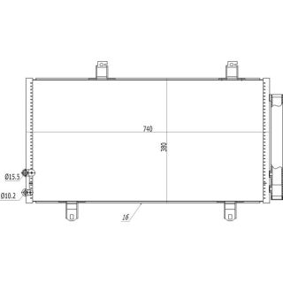 Kondensatorius, oro kondicionierius HART 614 524