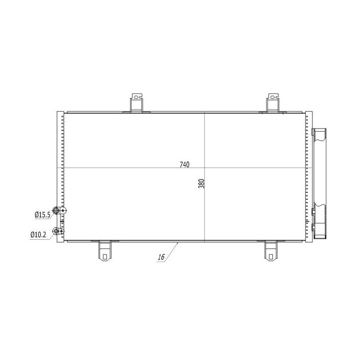 Kondensatorius, oro kondicionierius HART 614 524