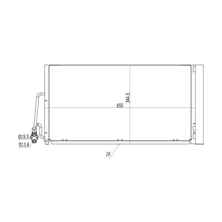 Kondensatorius, oro kondicionierius HART 614 533