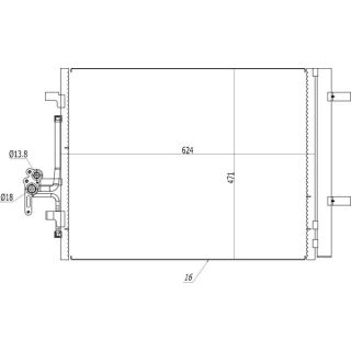 Kondensatorius, oro kondicionierius HART 614 540