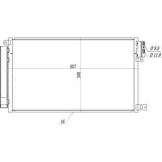 Kondensatorius, oro kondicionierius HART 614 541