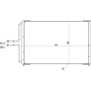 Kondensatorius, oro kondicionierius HART 614 543