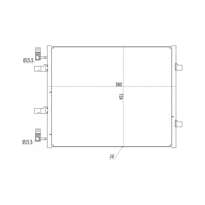 Kondensatorius, oro kondicionierius HART 614 558