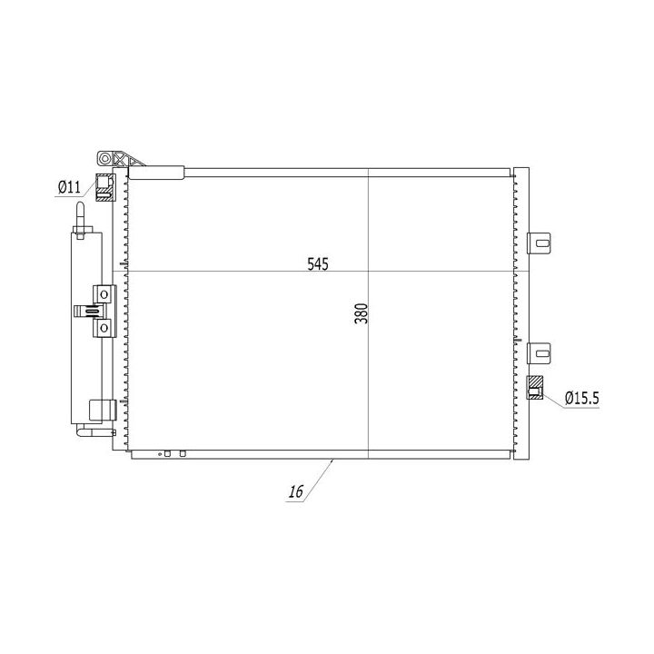 Kondensatorius, oro kondicionierius HART 614 564