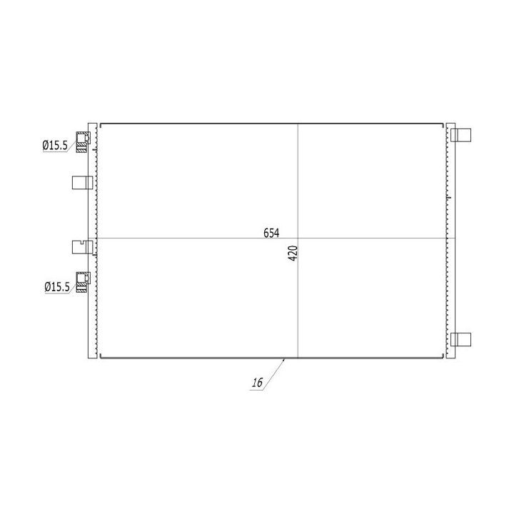 Kondensatorius, oro kondicionierius HART 614 565