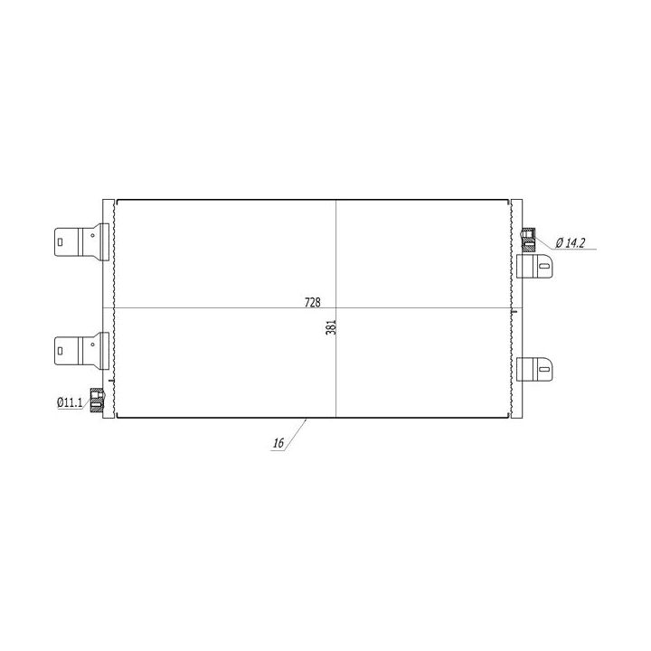 Kondensatorius, oro kondicionierius HART 614 567