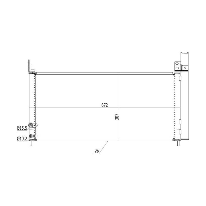 Kondensatorius, oro kondicionierius HART 614 569