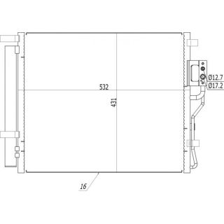 Kondensatorius, oro kondicionierius HART 614 573
