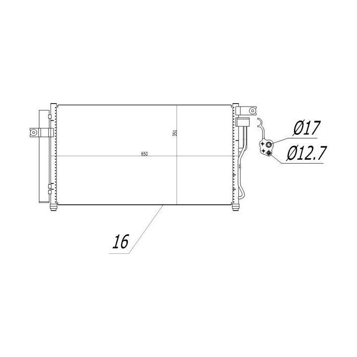 Kondensatorius, oro kondicionierius HART 619 064