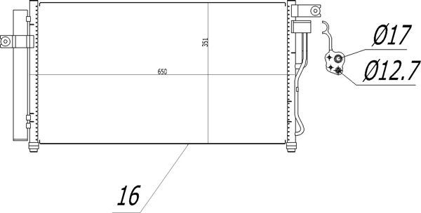 Kondensatorius, oro kondicionierius HART 619 064