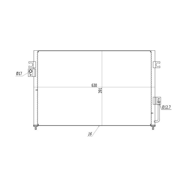 Kondensatorius, oro kondicionierius HART 619 065