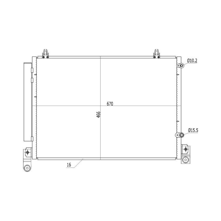 Kondensatorius, oro kondicionierius HART 619 067