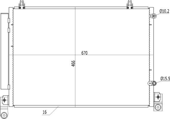 Kondensatorius, oro kondicionierius HART 619 067