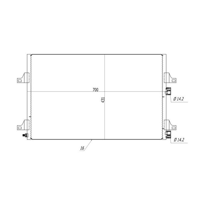 Kondensatorius, oro kondicionierius HART 619 068