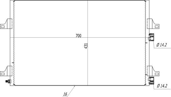 Kondensatorius, oro kondicionierius HART 619 068