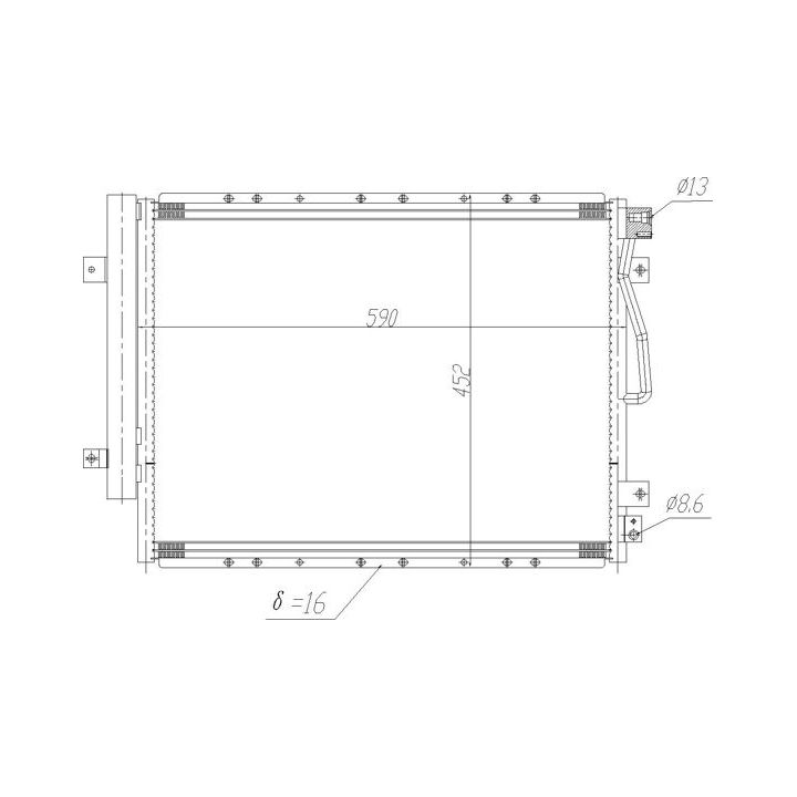 Kondensatorius, oro kondicionierius HART 619 481