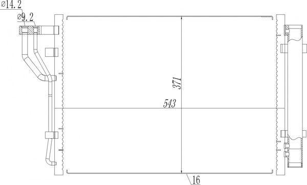 Kondensatorius, oro kondicionierius HART 619 487