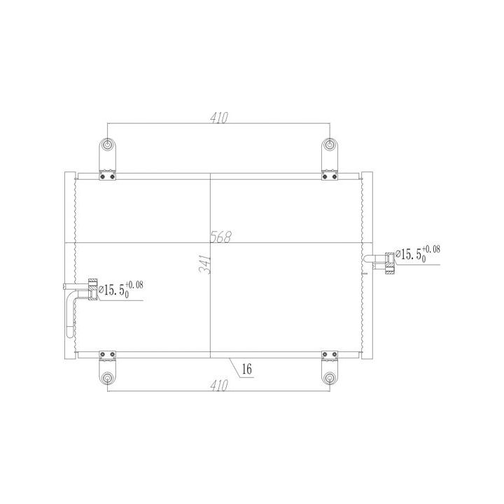 Kondensatorius, oro kondicionierius HART 619 499