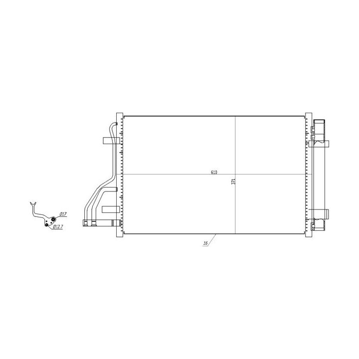 Kondensatorius, oro kondicionierius HART 619 520