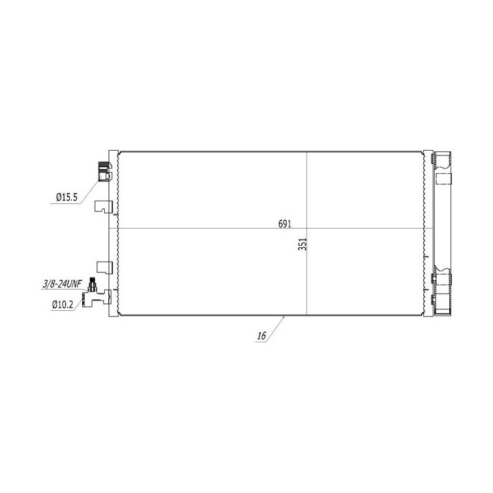 Kondensatorius, oro kondicionierius HART 619 530
