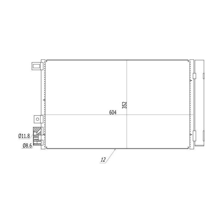 Kondensatorius, oro kondicionierius HART 619 531