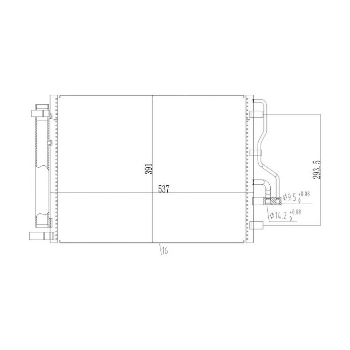Kondensatorius, oro kondicionierius HART 619 534