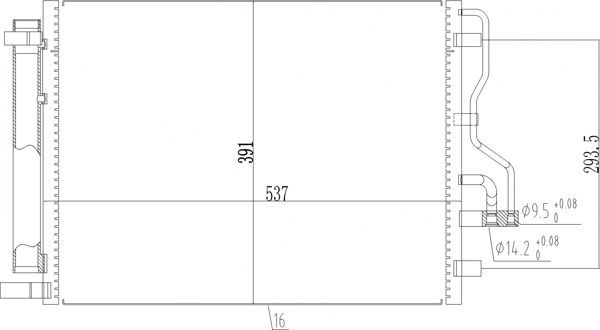 Kondensatorius, oro kondicionierius HART 619 534