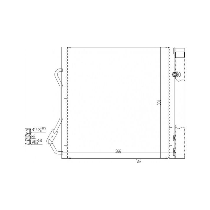 Kondensatorius, oro kondicionierius HART 619 535
