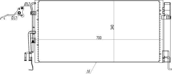 Kondensatorius, oro kondicionierius HART 619 552