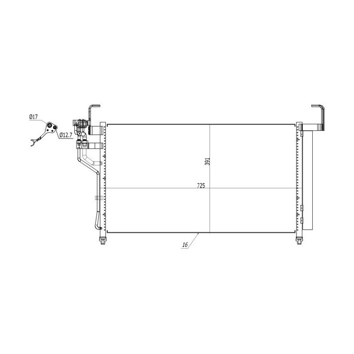 Kondensatorius, oro kondicionierius HART 619 554