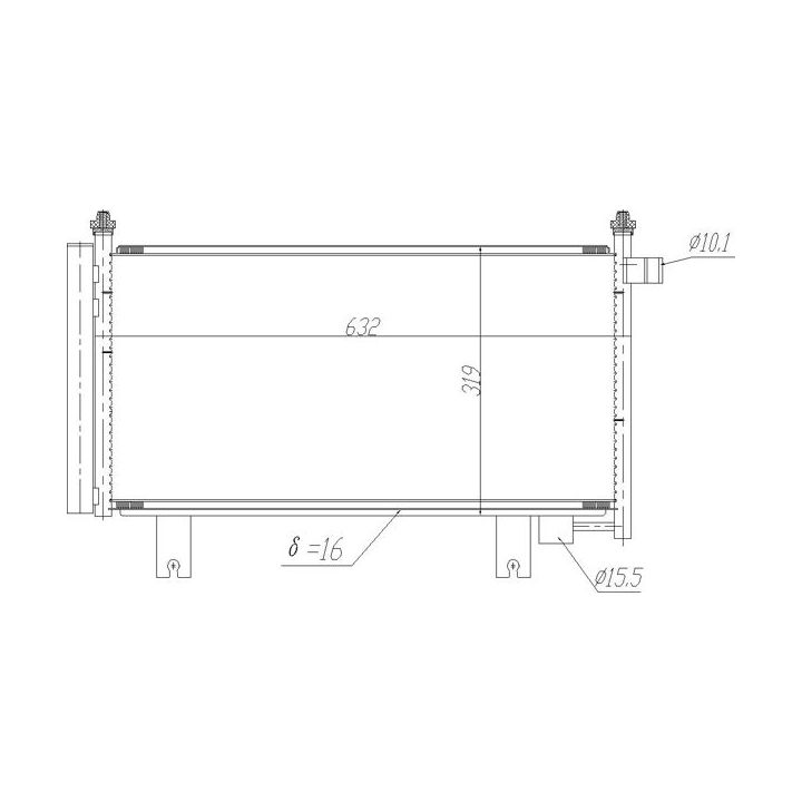 Kondensatorius, oro kondicionierius HART 619 555
