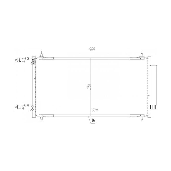 Kondensatorius, oro kondicionierius HART 619 557