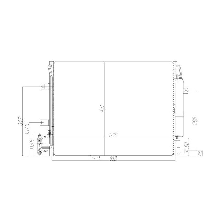 Kondensatorius, oro kondicionierius HART 620 040